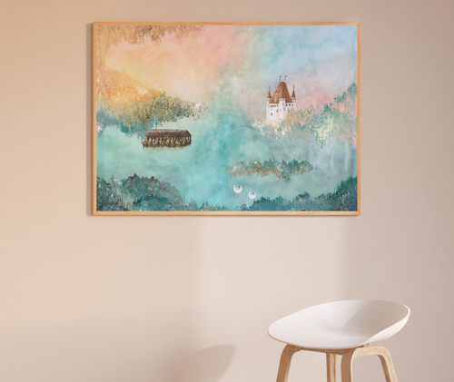 Wasser und Licht - Fine Art Print 40x30 cm